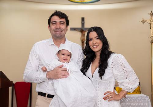 Batizado de Fotos do Batizado em Recife de Maria Clara