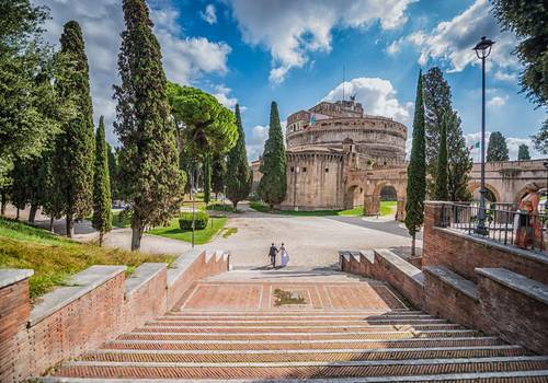Trash the Dress de Gisele e Leonardo - Roma