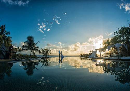 Trash the Dress de Fernanda e Leonardo - Morro de São Paulo