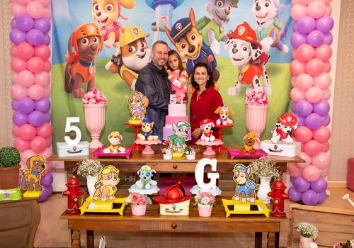 Aniversário Infantil de Aniversário Giovana - 05 anos