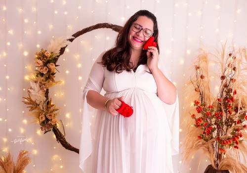 Gestante de Ensaio Gestante Franciele