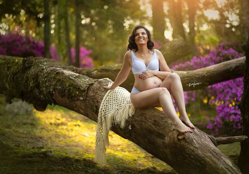 Gestante de Ensaio Gestante Tatiane