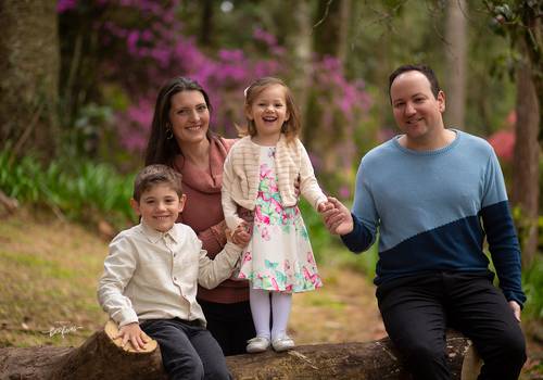 Família de Família Aline, Diogo, Liz e Nicolas