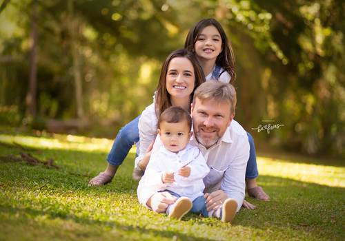 Família de Catia, Rodrigo, Amanda e Miguel