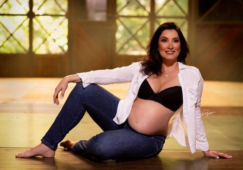 Gestante de Ensaio Gestante Elenise