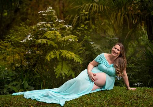 Gestante de Ensaio Gestante Tais