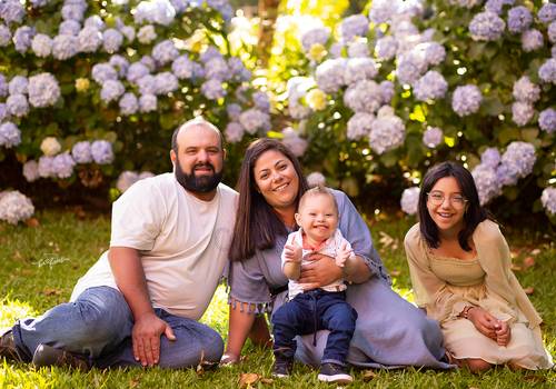 Família de 02 aninhos do Léo