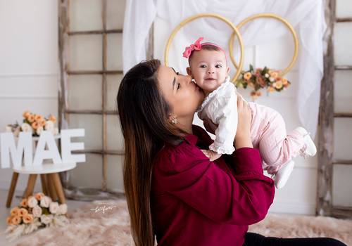 Família de Alice e Isabel - Dia das Mães 2023