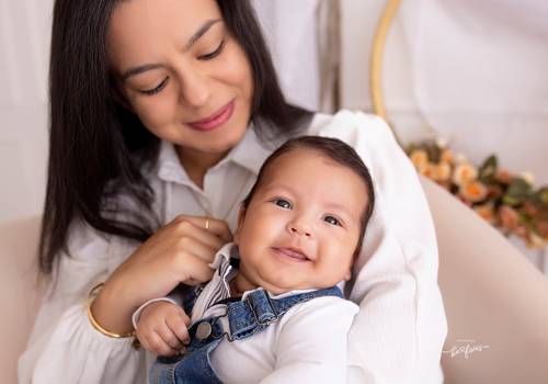 ACOMPANHAMENTO MENSAL de Heitor - 03 meses - Dia das Mães 2023