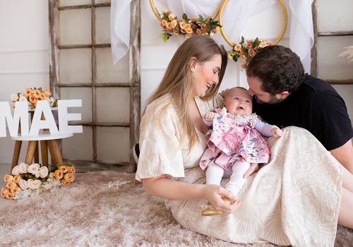 ACOMPANHAMENTO MENSAL de Luiza - 03 meses - Dia das Mães 2023