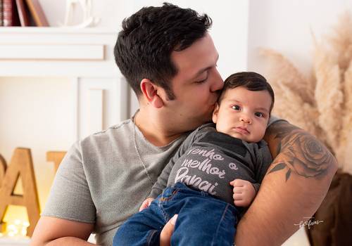 ACOMPANHAMENTO MENSAL de Arthur - 03 meses - Dia dos Pais 2023