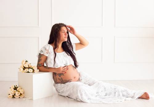 Gestante de Ensaio Gestante Jenifer