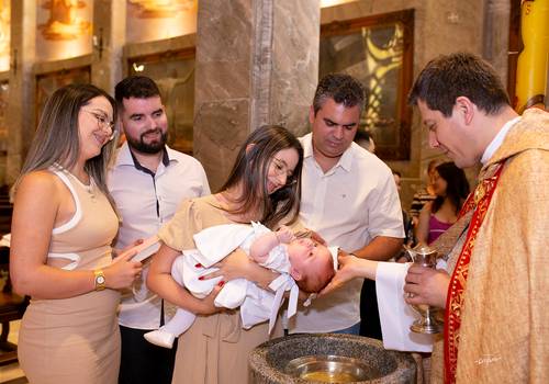 Infantil de Batizado Isabella