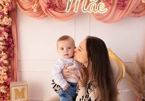 ACOMPANHAMENTO MENSAL de Mateus - 09 meses - Dia das Mães 2024