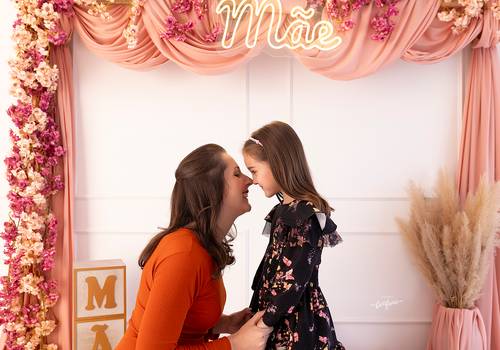 Família de Pauline e Martina - Dia das Mães 2024