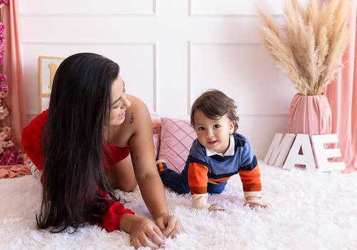 Família de Nicole e Heitor - Dia das Mães 2024