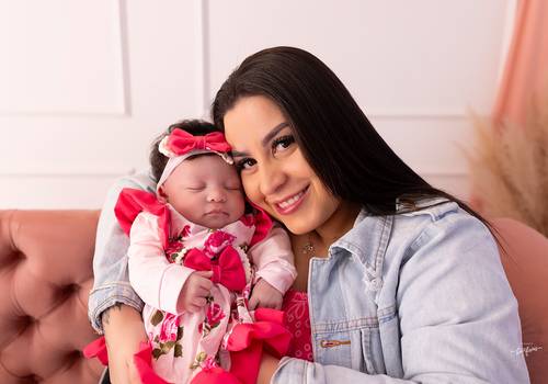 ACOMPANHAMENTO MENSAL de Anna Flavia - 02 meses - Dia das Mães 2024