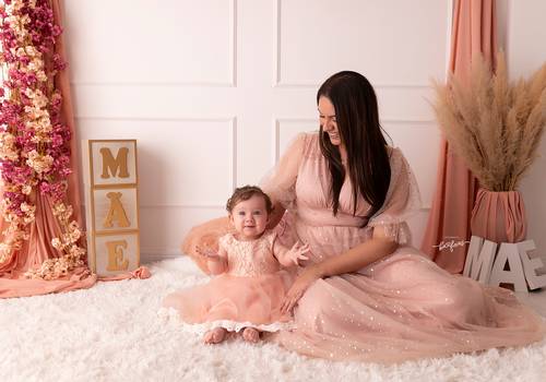 ACOMPANHAMENTO MENSAL de Luisa - 10 meses - Dia das Mães 2024