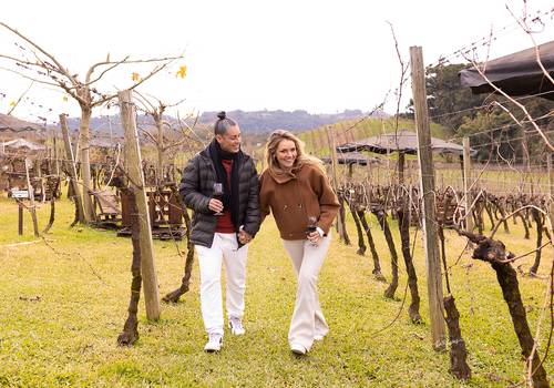 Casal de Analú e Bruna