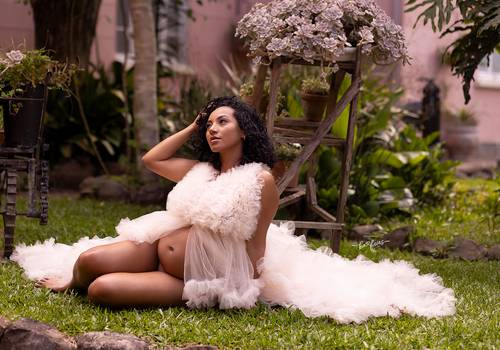 Gestante de Ensaio Gestante Bruna