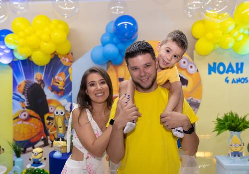 Aniversário Infantil de Aniver Noah - 04 anos