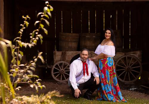 Casal de Brenda e Robson