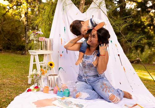 AQUARELA de Nicole e Heitor