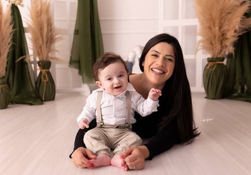 ACOMPANHAMENTO MENSAL de Gianluca - 06 meses - Dia das Mães 2025