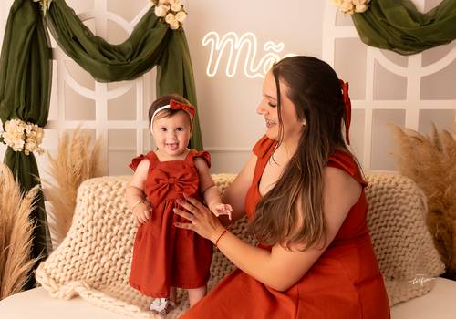 ACOMPANHAMENTO MENSAL de Heloísa - 07 meses - Dia das Mães 2025