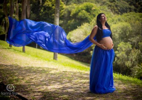 Gestante de Ensaio Gestante Rose