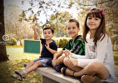 Infantil de Ensaio Infantil Duda, Gian e Otávio