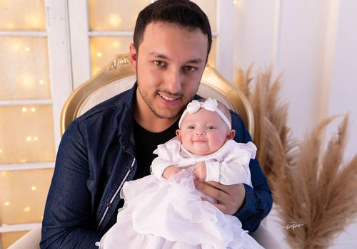 ACOMPANHAMENTO MENSAL de Manuela - 04 meses - Dia dos Pais 2025