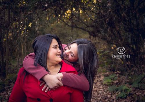 Família de Ensaio Mãe e Filha