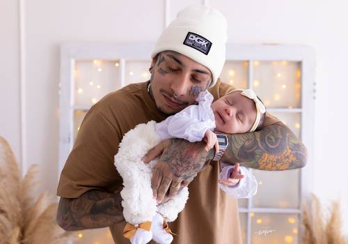 ACOMPANHAMENTO MENSAL de Amélie - 01 mês - Dia dos Pais 2025