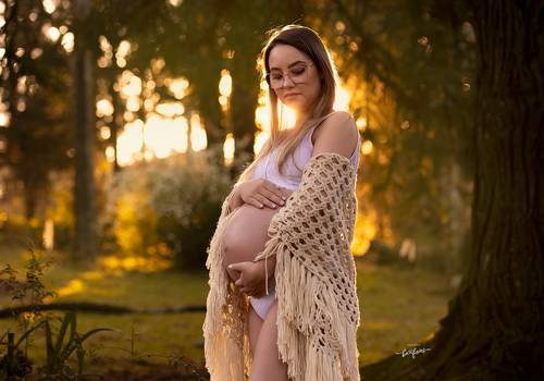 Gestante de Ensaio Gestante Gabi