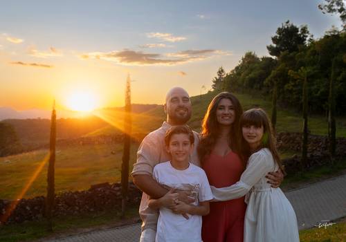 Família de Família da Sabrina