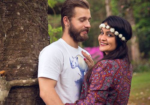 Casal de Ensaio Casal Nicolle e Mateus