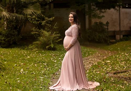 Gestante de Ensaio Gestante Jennifer