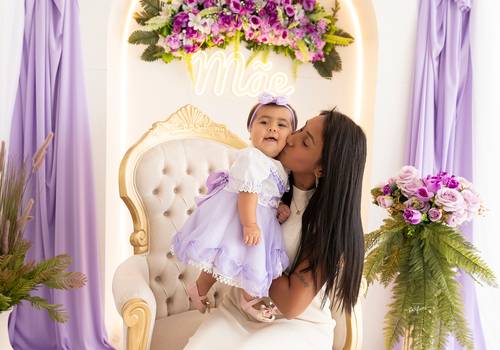 ACOMPANHAMENTO MENSAL de Maitê - 07 meses - Dia das Mães 2026