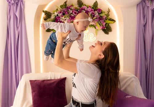 ACOMPANHAMENTO MENSAL de Cecília - 06 meses - Dia das Mães 2026