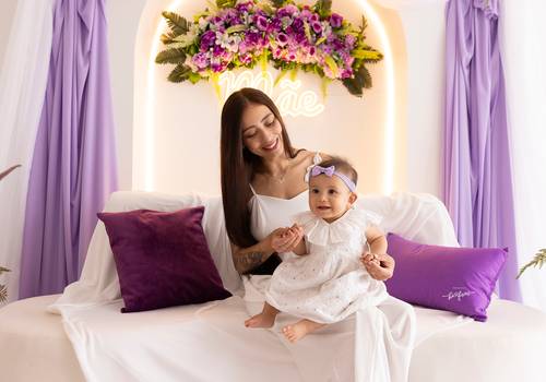 ACOMPANHAMENTO MENSAL de Amélie - 09 meses - Dia das Mães 2026