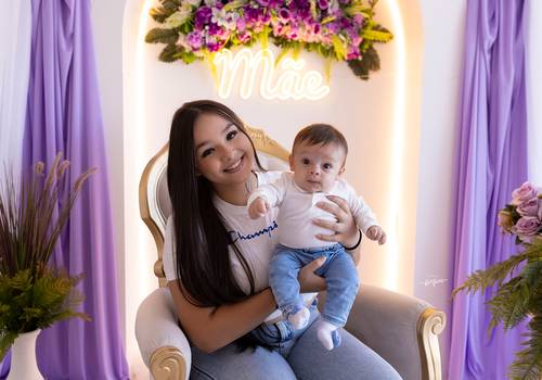 ACOMPANHAMENTO MENSAL de Matteo - 04 meses - Dia das Mães 2026