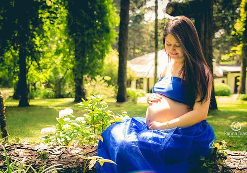Gestante de Ensaio Gestante Daniela