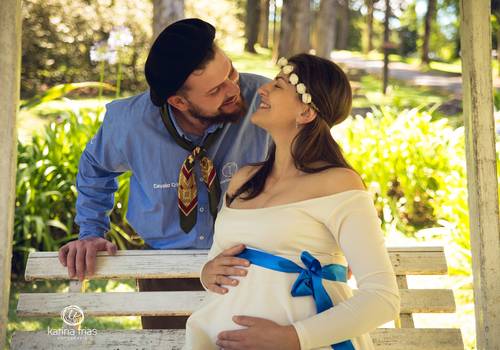 Gestante de Ensaio Gestante Andiara