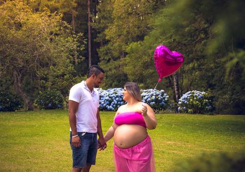 Gestante de Ensaio Gestante Ramone