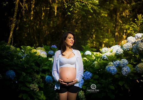 Gestante de Ensaio Gestante Jamile
