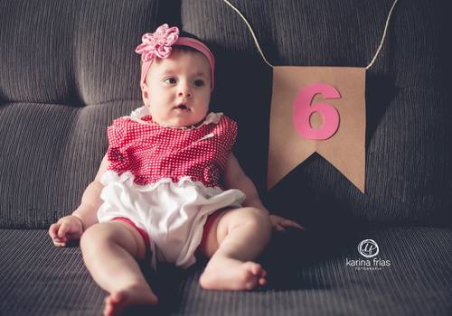 Infantil de Ensaio Julia 06 meses