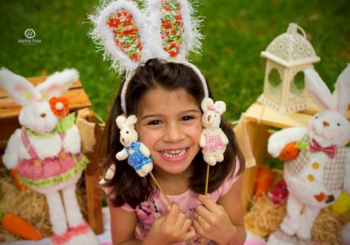 Família de Ensaio de Páscoa Família Zini