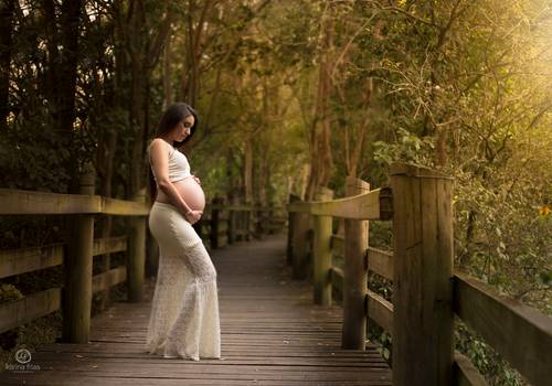 Gestante de Ensaio Gestante Carolina