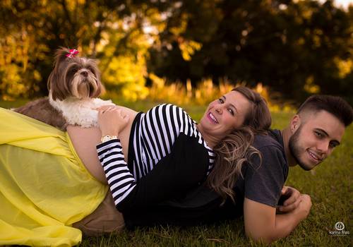 Gestante de Ensaio Gestante Bruna